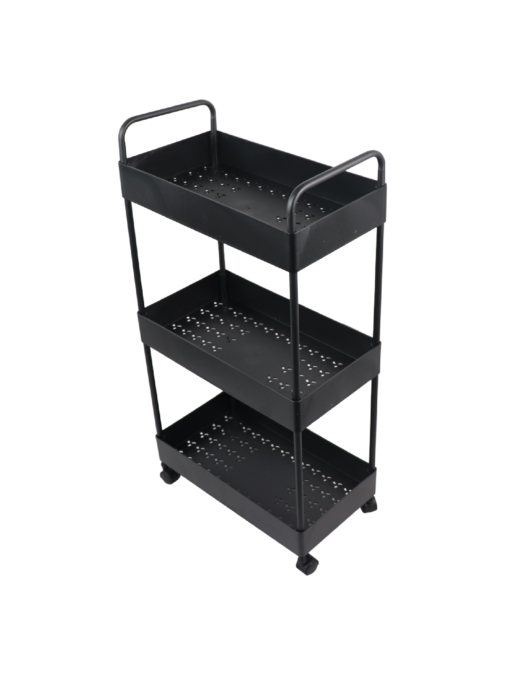 Multi-Layer Cart Shelf Storage Rack Vegetable Kitchen Removable Floor Bathroom