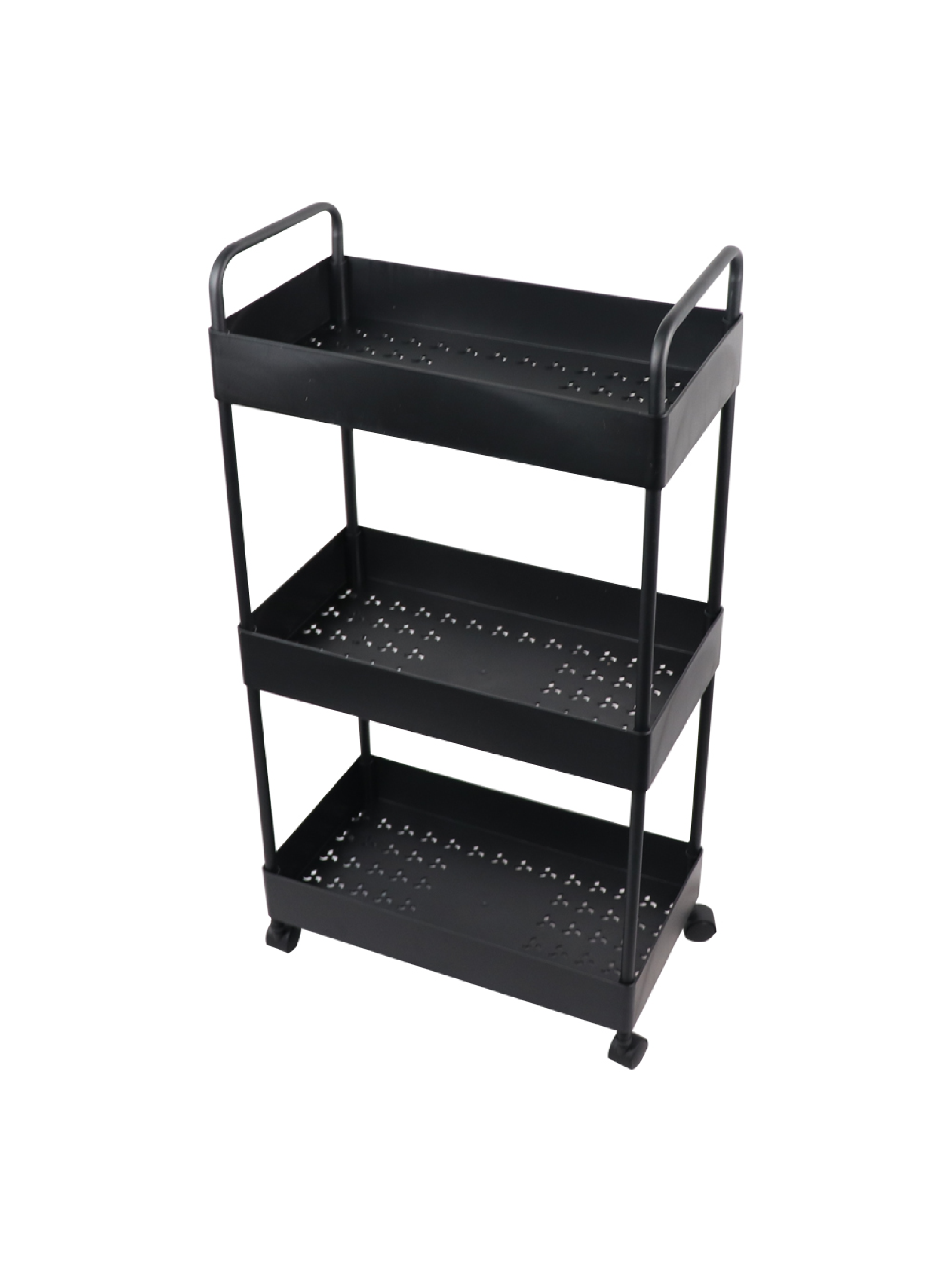 Multi-Layer Cart Shelf Storage Rack Vegetable Kitchen Removable Floor Bathroom