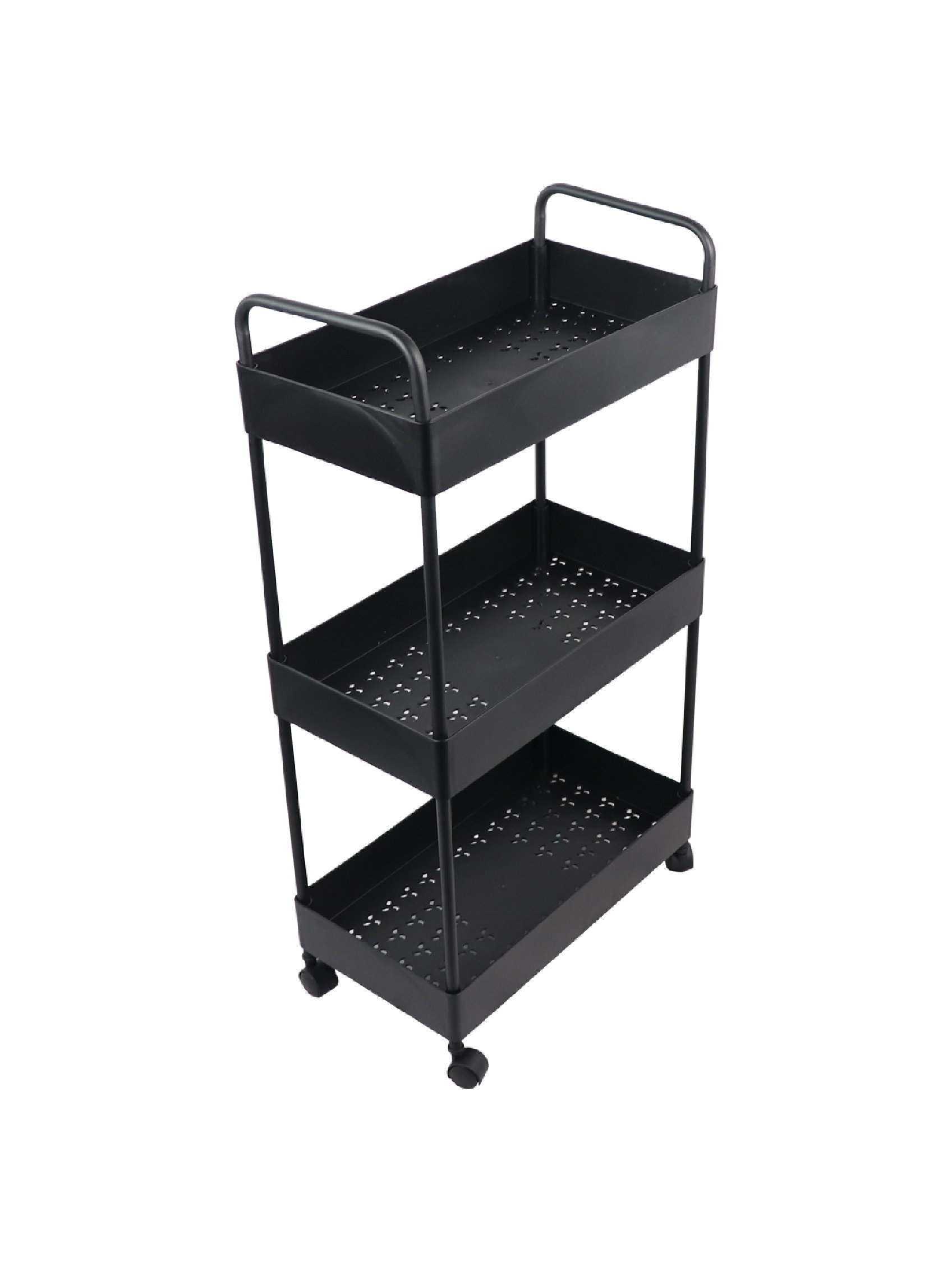 Multi-Layer Cart Shelf Storage Rack Vegetable Kitchen Removable Floor Bathroom