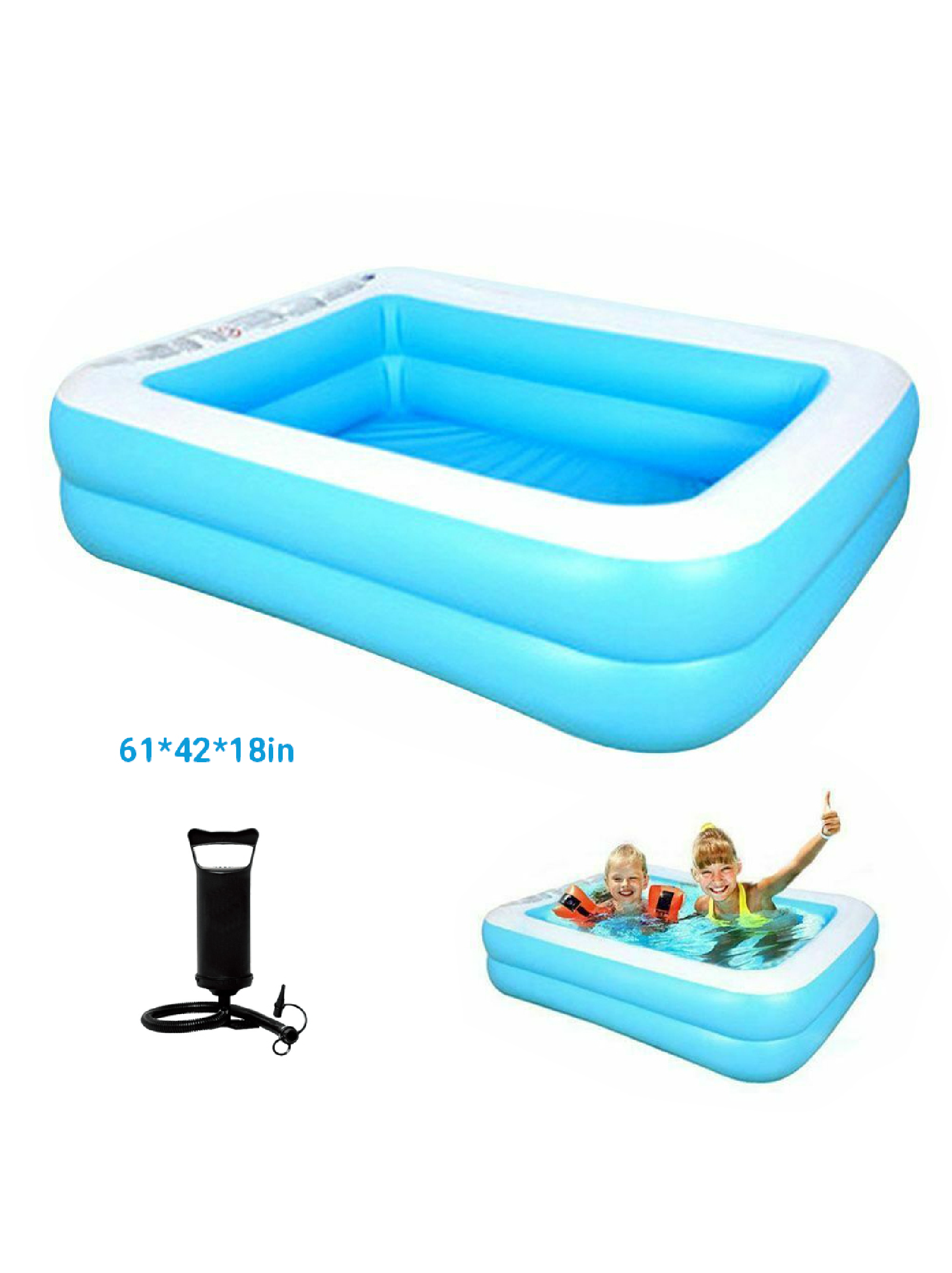 Children Inflatable Swimming Pool Large Family Summer Outdoor Play PVC Pool Kids