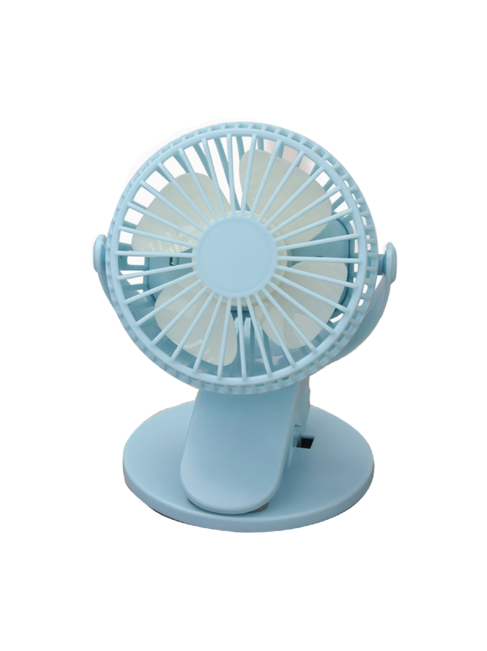 New 360 Clip Electric Rechargeable Fan Mini Desktop Adjustable Handheld Tilt