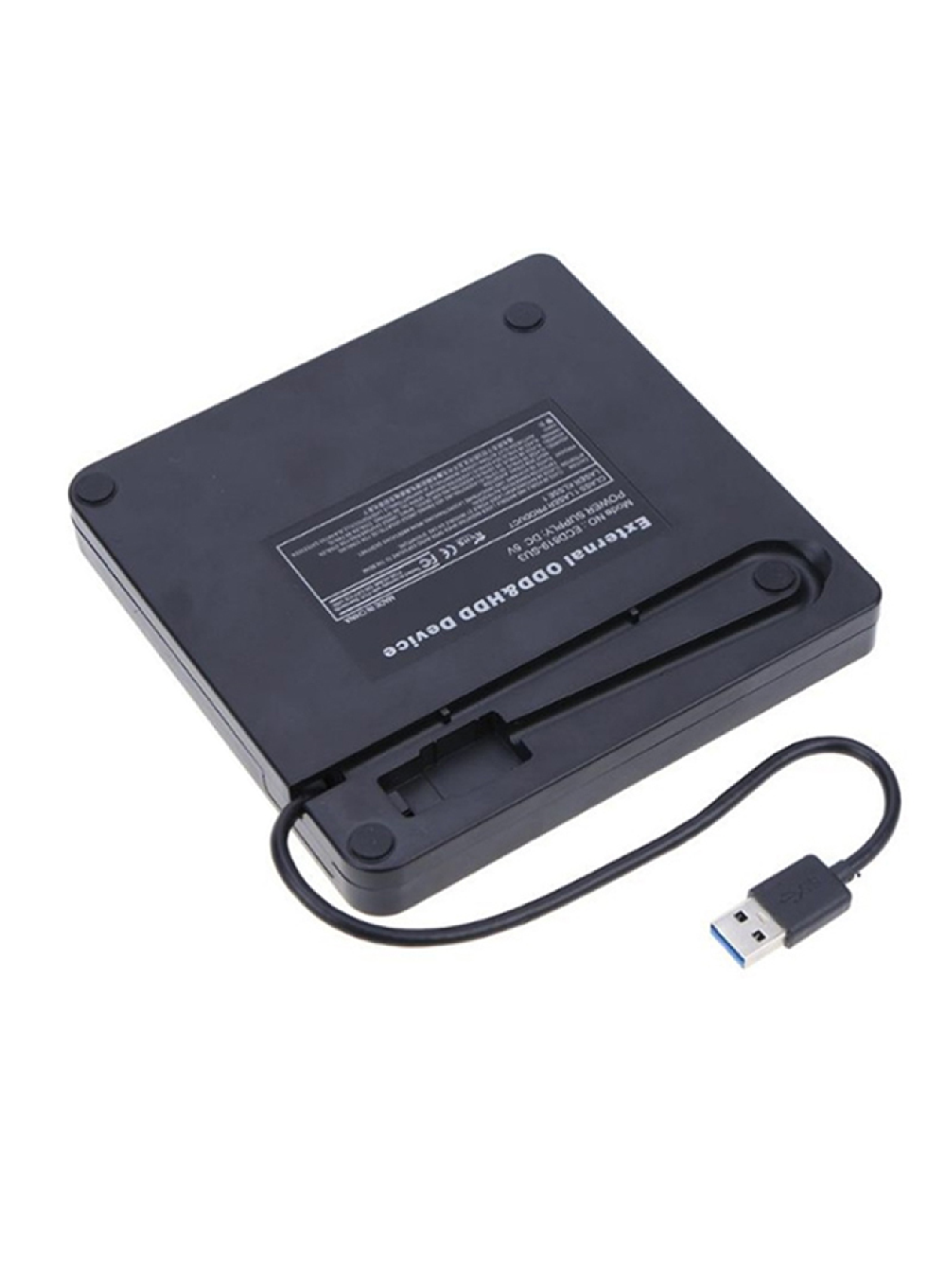 External USB 3.0 DVD RW CD Writer Drive Burner Reader Player Slim for Laptop PC